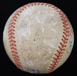 1973 Cincinnati Reds Team Signed ONL Feeney Baseball w/ 15 Signatures Including Pete Rose, Sparky Anderson, Ken Griffey & More (JSA)