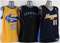 Carmelo Anthony Retail Basketball Jerseys (Lot of 10)