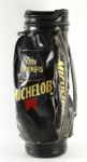 1980s Signed Ken Sanders Milwaukee Brewers Michelob Golf Bag 