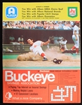 1974 Cincinnati Reds Scorebook 