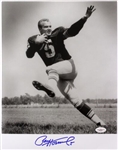 1956 Paul Hornung Notre Dame, Green Bay Packers Signed LE 11x14 B&W Photo *JSA*