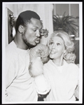 1971 Joe Frazier and Dinah Shore "Dinahs Place" 7x9 Photo 