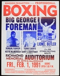 1951 George Foreman Lionel Butler 17" x 22" Ghost Broadside