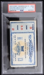1932 Olympic Swimming/Diving Smith, Galitzen, Kurtz Ticket Stub (PSA PR 1)