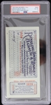 1924 Ringling Bros Barnum & Bailey Circus Special Press Complimentary Full Pass (PSA VG-EX 4) 