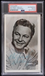 1948 DeForest Kelley Star Trek Signed 3.5x5.5 Postcard (PSA/DNA Slabbed)