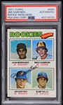 1977 Jim Gantner Milwaukee Brewers Signed Topps #494 Trading Card (PSA/DNA Slabbed)