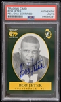 1990s Bob Jeter Green Bay Packers Signed Trading Card (PSA/DNA Slabbed)