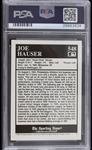 1992 Joe Hauser Philadelphia Athletics Signed Conlon Collection #548 Trading Card (PSA/DNA Slabbed)