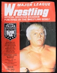 1980 Major League Wrestling Official Souvenir Program 
