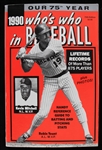 1990 Whos Who in Baseball Guidebook