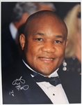1991 George Foreman World Heavyweight Champion Signed 11" x 14" Photo (JSA)