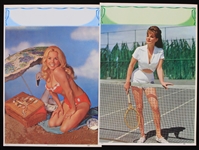1960s Salesman Samples 12x17 Calendars (Lot of 6)