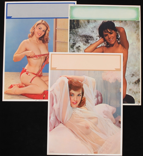 1960s Salesman Samples 12x17 Calendars (Lot of 6)