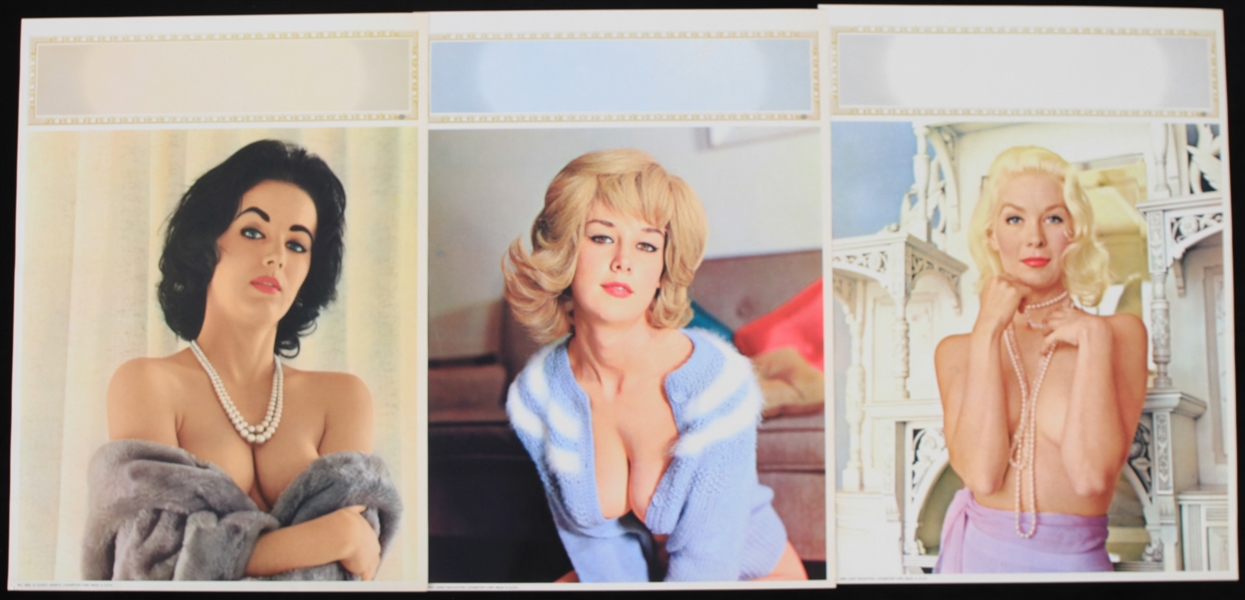 1960s Salesman Samples 12x17 Calendars (Lot of 6)