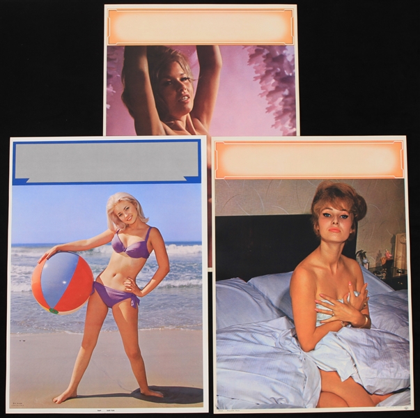 1960s Salesman Samples 12x17 Calendars (Lot of 6)