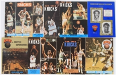 1971-72 New York Knicks Madison Square Garden Program Collection - Lot of 8