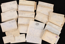 1943-46 WWII Postmarked Correspondence Collection - Lot of 300