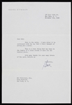 1940 Gene Tunney World Heavyweight Champion Letter to Nat Fleischer of Ring Magazine