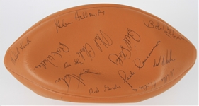 1970 Chicago Bears Team Signed Wilson Football w/ 43 Signatures Including Dick Butkus, Gale Sayers, Bobby Douglass & More (JSA)
