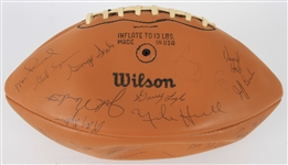 1970 Chicago Bears Team Signed Wilson Football w/ 43 Signatures Including Dick Butkus, Gale Sayers, Bobby Douglass & More (JSA)