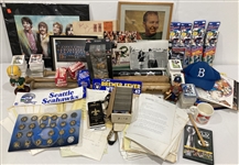 1960s-80s Topps Football Trading Cards, Milwaukee Brewers Paperwork, Photos, Bobbleheads and more (Lot of 125+)