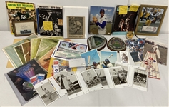1960s-80s Topps Football Trading Cards, Milwaukee Brewers Paperwork, Photos, Bobbleheads and more (Lot of 125+)