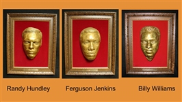 1969 Chicago Cubs Wrigley Field Life Mask Collection by artist Bob Proce