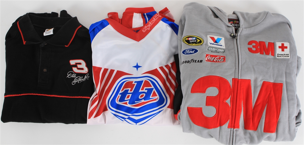NASCAR Retail Polo, Sweatshirt, Long Sleeve Shirt (Lot of 3)