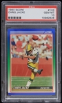 1990 Chris Jacke Green Bay Packers Score #103 Trading Card (PSA GEM MT 10)