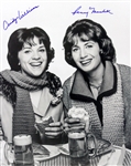 1976-1983 Penny Marshall Cindy Williams Laverne & Shirley Signed B&W Photo (JSA)