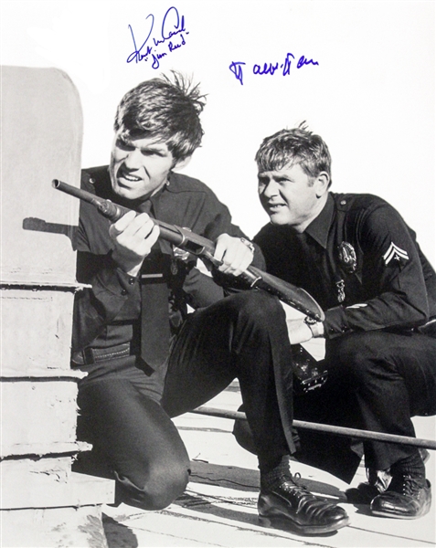 1968-1975 ADAM 12 Kent McCord / Martin Milner LE Signed 16x20 Photo (JSA)