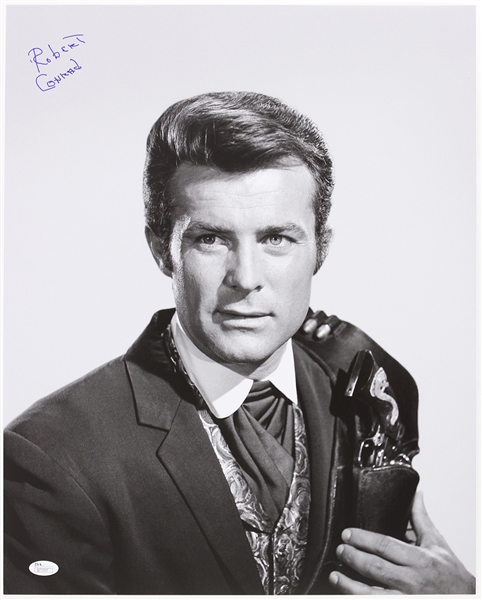 1965-69 Robert Conrad “The Wild Wild West” Signed LE 16x20 B&W Photo (JSA)