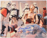 1977 Anthony Forrest Star Wars Signed LE 16x20 Photo (JSA)