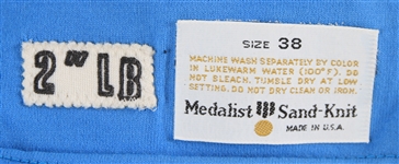 1978-79 Larry Bird Indiana State Sycamores Salesman Sample Uniform w/ Jersey & Shorts (MEARS LOA)