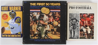 1970s-2000s Football Books & Record Collection - Lot of 3