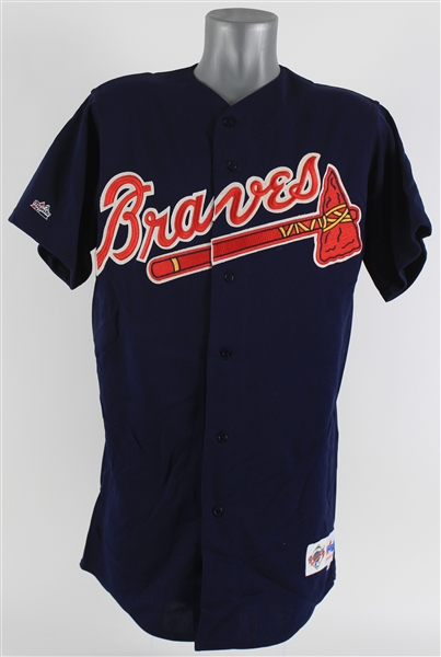 1990s Atlanta Braves #79 Batting Practice Jersey (MEARS LOA)