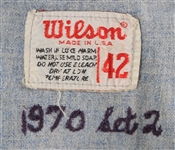1970 Dick Selma Philadelphia Phillies Game Worn Road Jersey (MEARS A9.5)