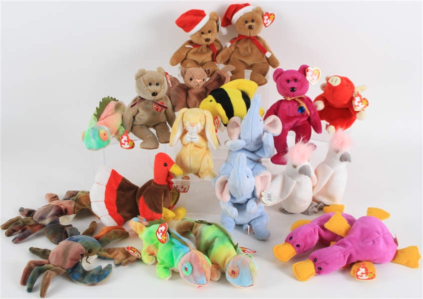 1990s Beanie Babies by Ty Inc. (Lot of 175+)