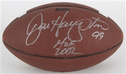2000s Dan Hampton Chicago Bears Signed Football (JSA)