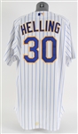 2006 Rick Helling Milwaukee Brewers Signed Shirt Off Your Back Home Jersey (MEARS LOA/JSA)