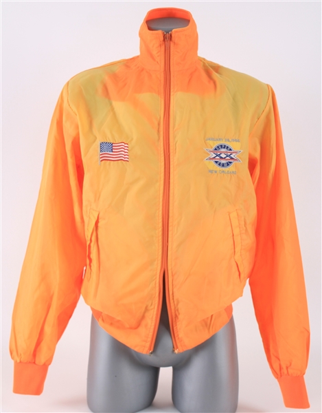 1986 Super Bowl XX New Orleans Windbreaker