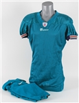 2003 Miami Dolphins Home Jersey & Uniform Pants (MEARS LOA)