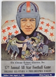 1950 Philadelphia Eagles vs College All Stars Soldier Field Game Program