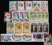 2021-22 Shohei Ohtani Los Angeles Angels Topps Baseball Trading Cards - Lot of 24 