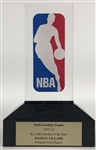 2012-13 Damian Lillard Portland Trail Blazers Eddie Gottlieb Kia NBA Rookie of the Year Trophy (MEARS LOA)