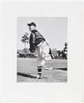 1956-1957 circa Fred Haney Milwaukee Braves 11"x14" Original Frank Stanfield Photo