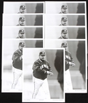 1997-99 Phil Garner Milwaukee Brewers 8" x 10" Photos - Lot of 9 