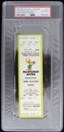 1990 Milwaukee Bucks Playoffs Eliminate Bucks in Game B Phantom Full Ticket (PSA Slabbed) 