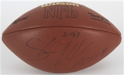 2000s Shaun Alexander Seattle Seahawks Signed Football (JSA) 